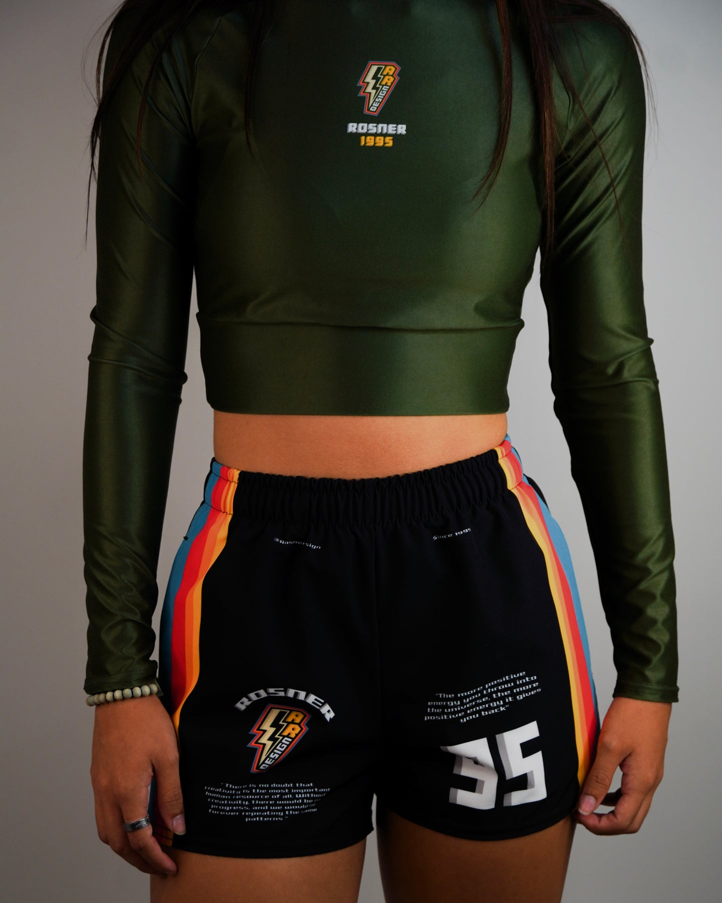 ROSNERDESIGN ® WOMEN'S SHORTS | BLACK