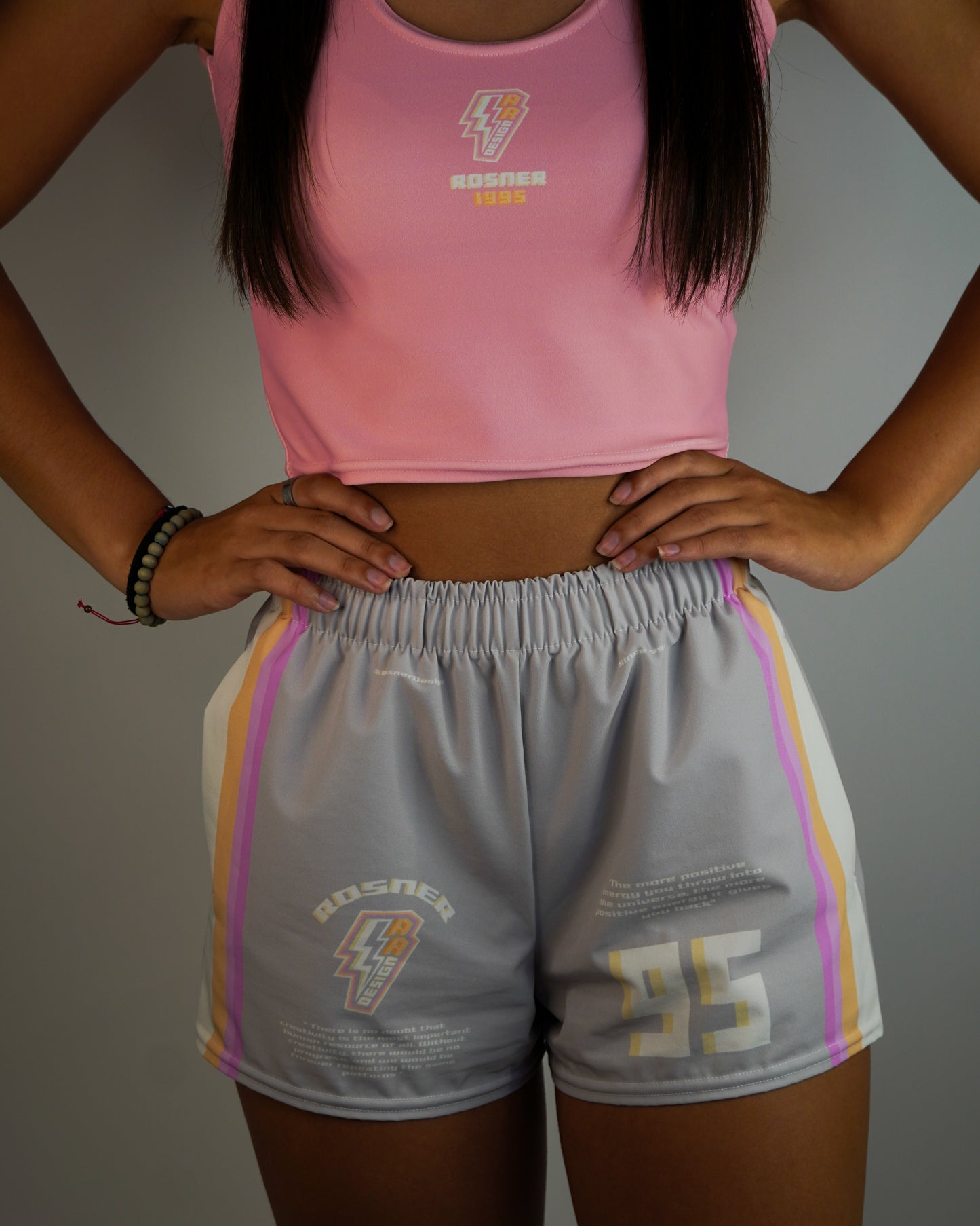 ROSNERDESIGN ® WOMEN'S SHORTS | GRAY