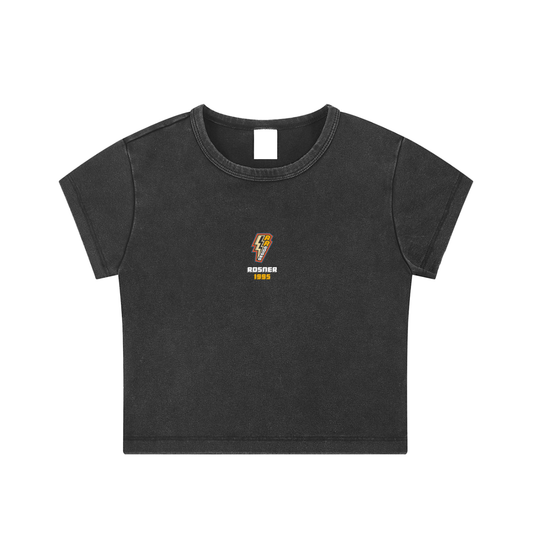 ROSNERDESIGN ® CROP TOP | BLACK