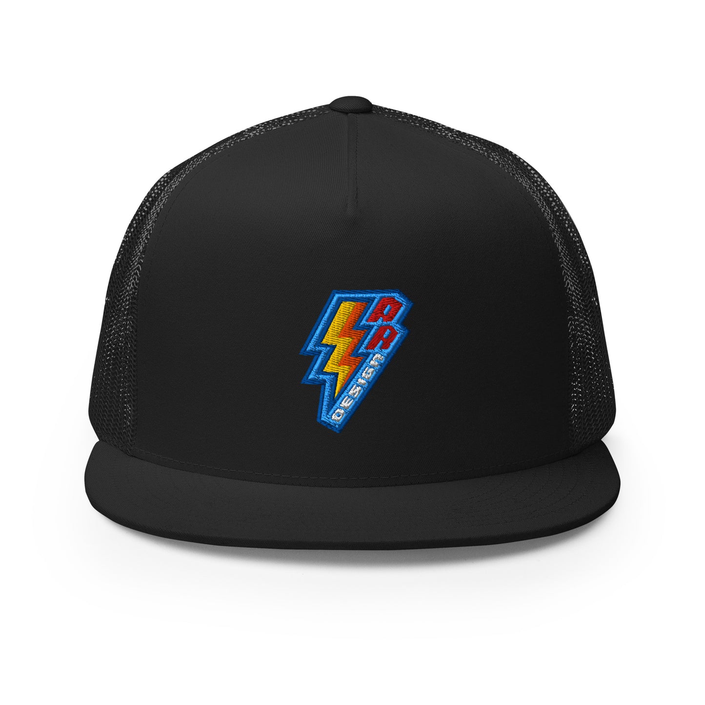 ROSNERDESIGN ® TRUCKER HAT | ALL BLACK