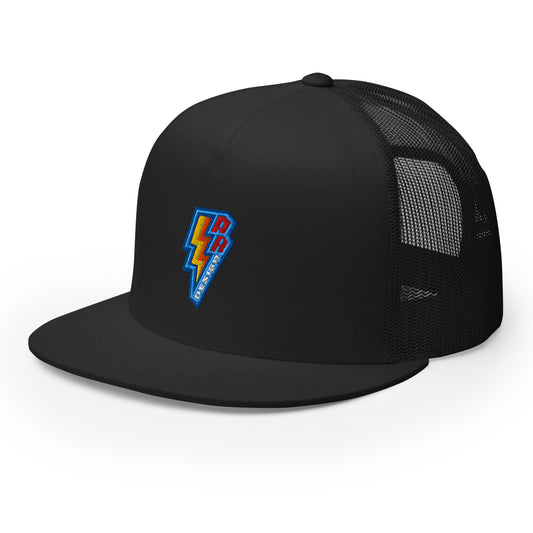 ROSNERDESIGN ® TRUCKER HAT | ALL BLACK
