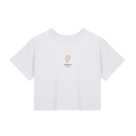 ROSNERDESIGN ® CROP TOP | WHITE